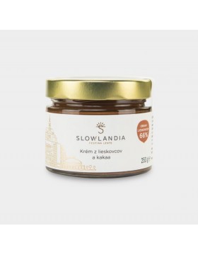 Slowtella – Lieskovcovo-kakaový krém 250g