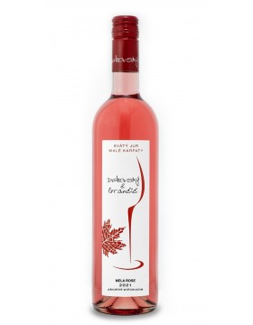 Nela Rosé, ružové, polosuché, nízkohistamínové, r2021, 0.75l, DaG