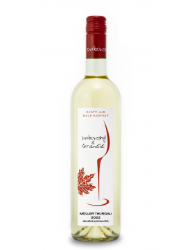 Muller Thurgau,biele,suché, nízkohistamínové,r2023