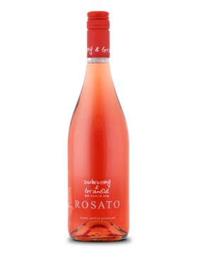 ROSATO frizzante, ružové, polosuché, nízkohistamínové, perlivé, r2022
