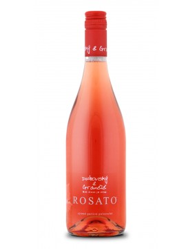 ROSATO frizzante, ružové, polosuché, nízkohistamínové, perlivé, r2022