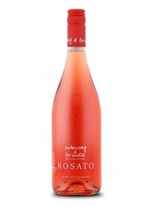 ROSATO frizzante, ružové, polosuché, nízkohistamínové, perlivé, r2022