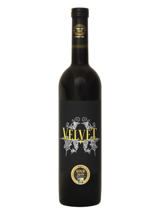 VELVET, červené, polosladké, bez histamínu, BIO, r2022, kosher, 0.75l 